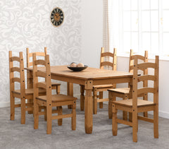 Corona 6' Dining Set