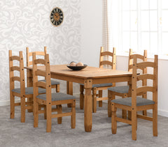 Corona 6' Dining Set