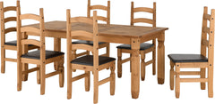 Corona 6' Dining Set