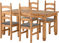Corona Extending Dining Set (4 Chairs)