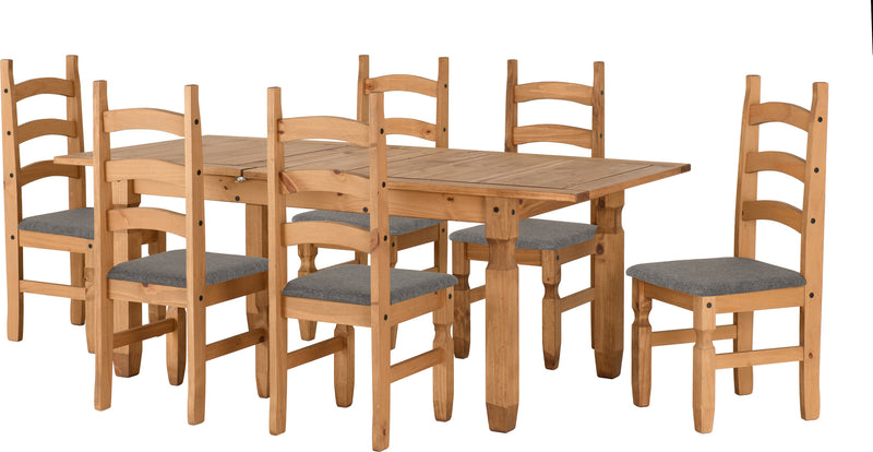 Corona Extending Dining Set (6 Chairs)