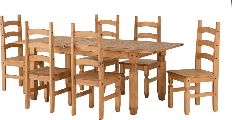 Corona Extending Dining Set(6 Chairs)