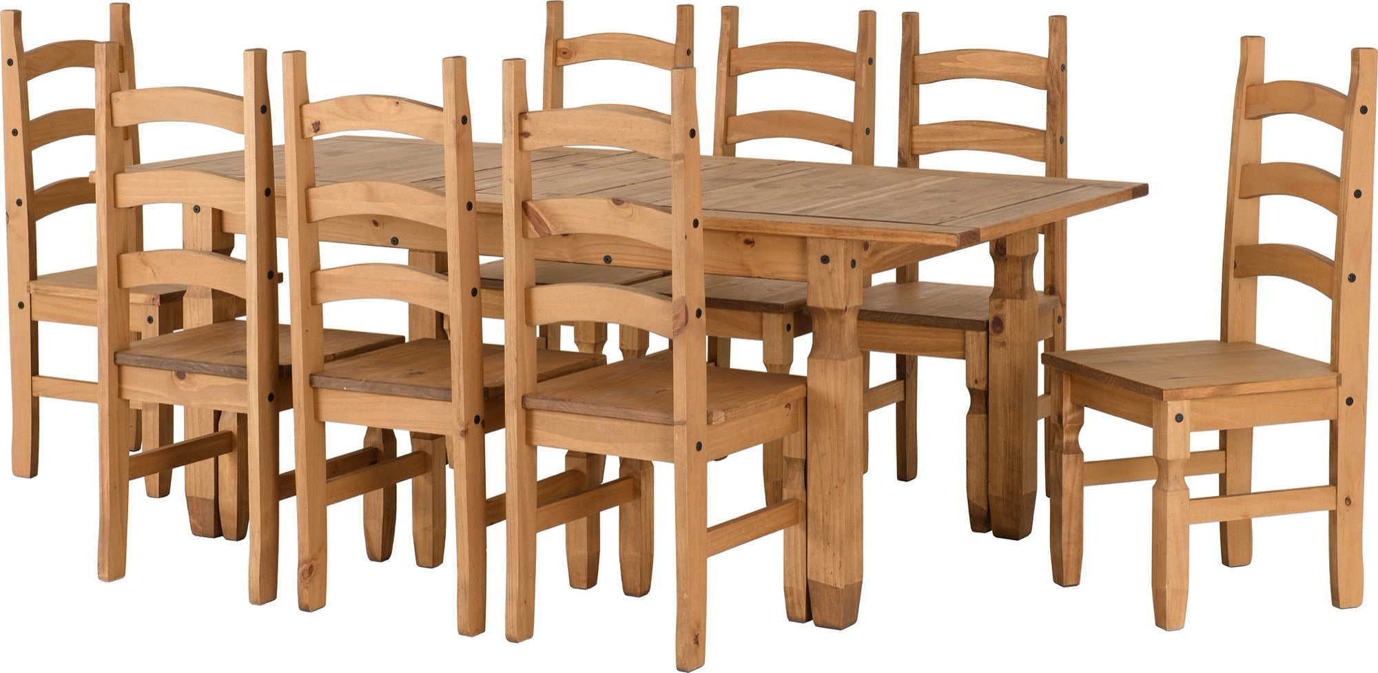 Corona Extending Dining Set(8 Chairs)