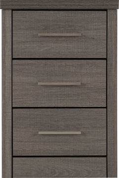 Lisbon 3 Drawer Bedside Chest