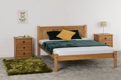 Maya Wood 4ft Small Double Bed Frame