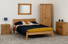 Maya Wood 4ft Small Double Bed Frame