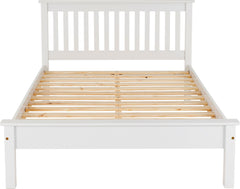 Monaco Wooden 5ft King Size Bed Frame Low Foot End