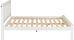 Monaco Wooden 5ft King Size Bed Frame Low Foot End