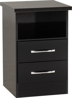 Nevada 2 Drawer Bedside