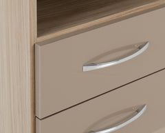 Nevada 2 Drawer Bedside