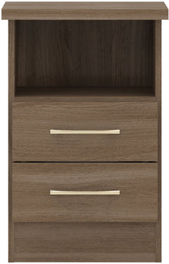 Nevada 2 Drawer Bedside