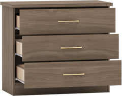 Nevada 3 Drawer Chest