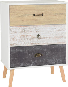 Nordic 3 Drawer Chest