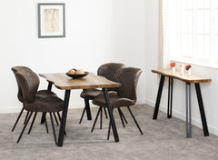 Quebec Wave Edge Dining Set