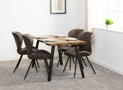 Quebec Wave Edge Dining Table