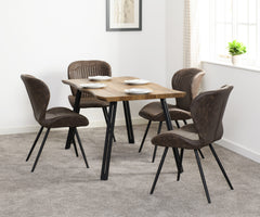 Quebec Wave Edge Dining Table