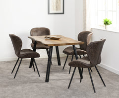 Quebec Wave Edge Dining Table