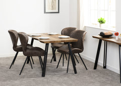 Quebec Wave Edge Dining Table