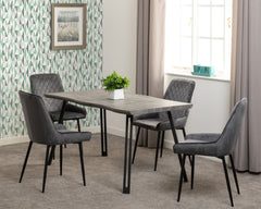 Quebec Wave Edge Dining Table