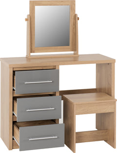 Seville 3 Drawer Dressing Table Set