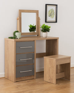 Seville 3 Drawer Dressing Table Set