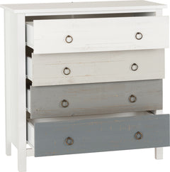 Vermont 4 Drawer Chest